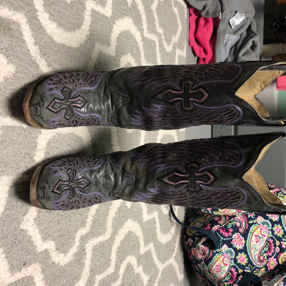 Women Corral Vintage Cowboy boots